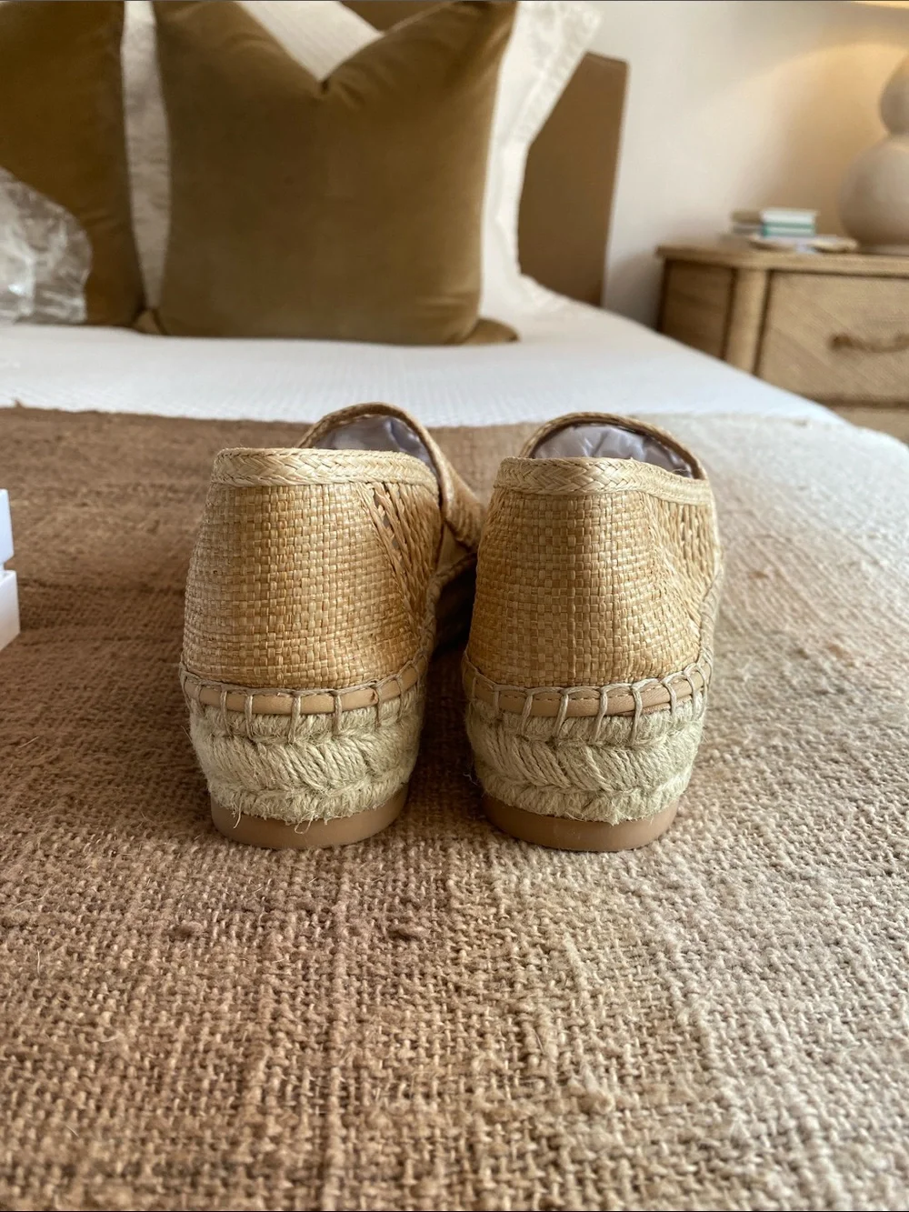 Steve Madden Raffia Espadrilles 7M NEW